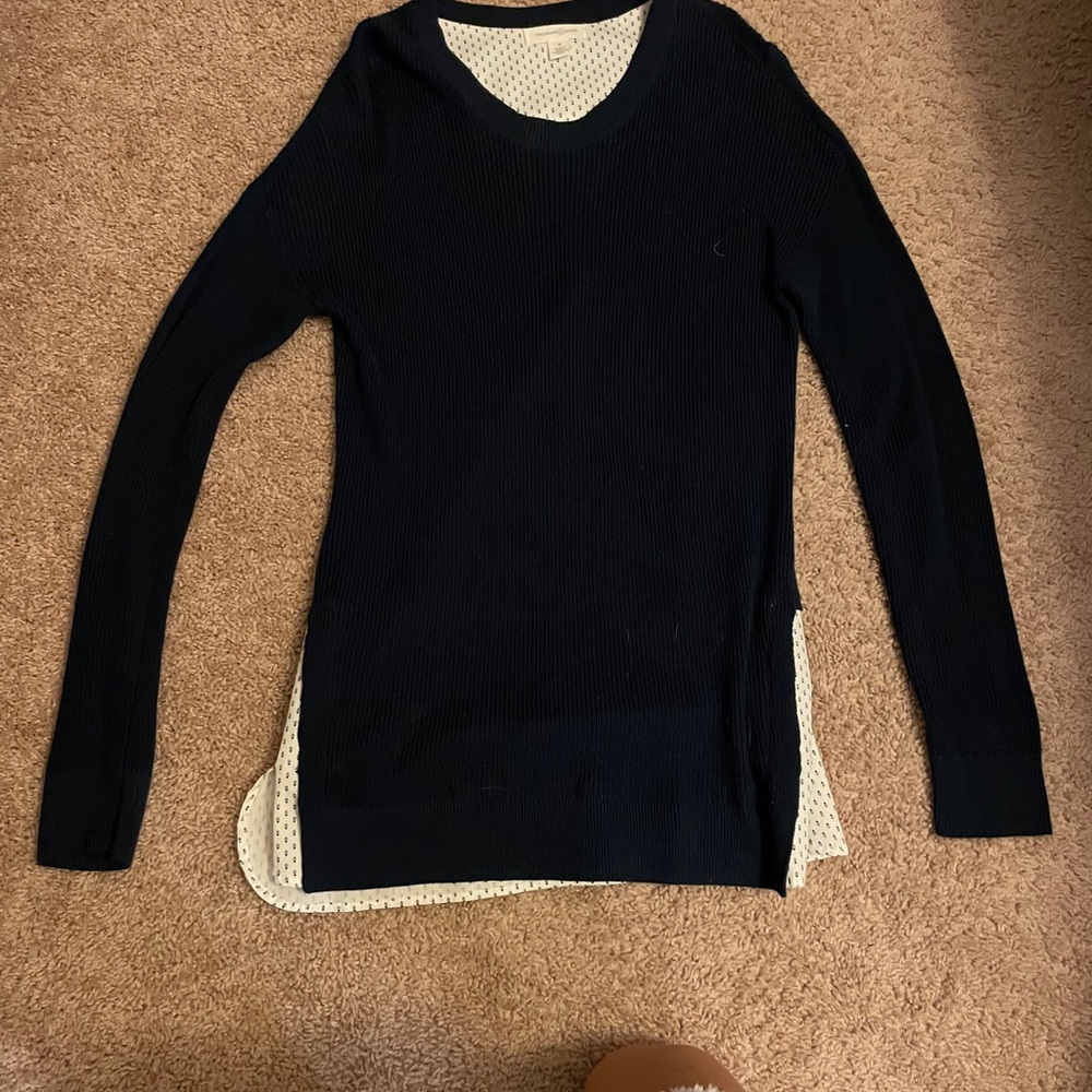 Navy sweater